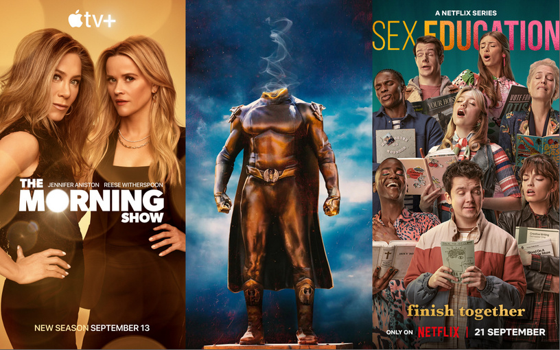 6 головних серіалів вересня: «Сексуальна освіта», «Ранкове шоу», «Американська історія жахів» та спін-оф «Хлопаків»