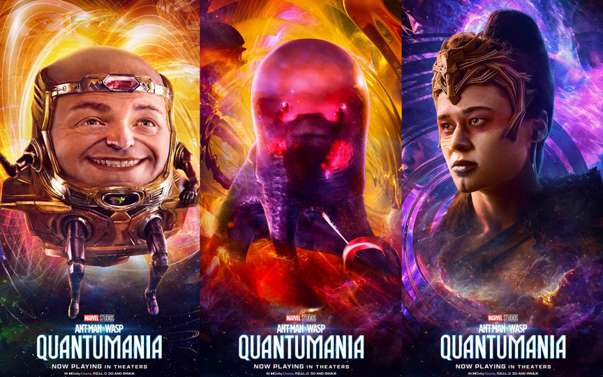 Нові постери фільму «Людина-мураха та Оса: Квантоманія» представляють дивовижних жителів Квантового виміру