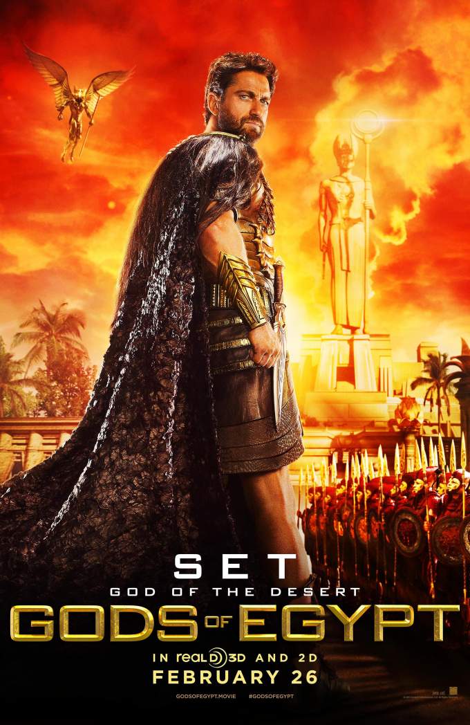 Характер-постеры «Боги Египта»