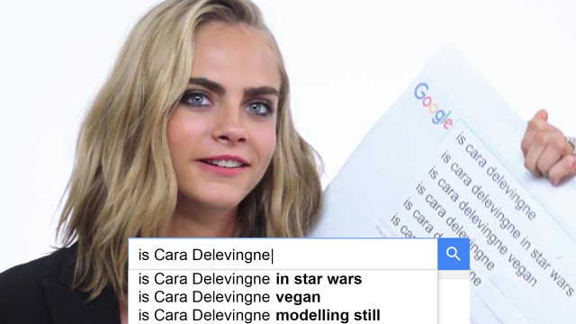 Кара Делевінь відповідає на найпопулярніші питання інтернет-пошуку