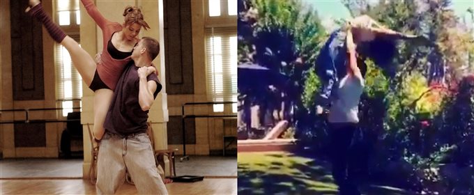 Дженна Деван и Ченнинг Татум воссоздали свой танец из «Шага вперед»