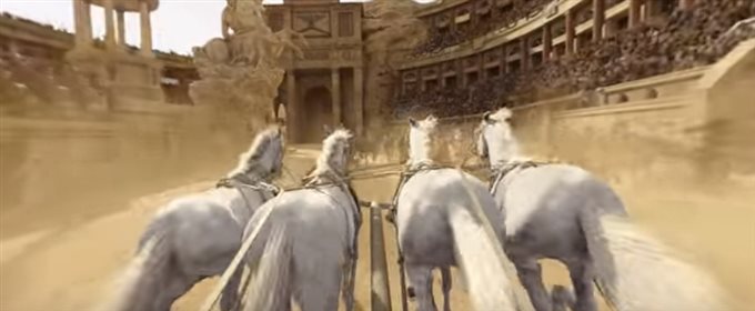 Промо «Интерактивная гонка на колесницах 360°»