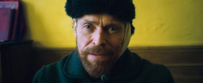 Уиллем Дефо играет Ван Гога в первом фрагменте фильма «Ван Гог. На пороге вечности»