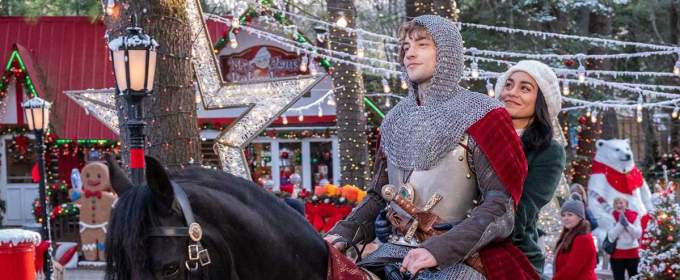 Ванесса Гандженс зустрічає свого лицаря в трейлері фільму «The Knight Before Christmas»