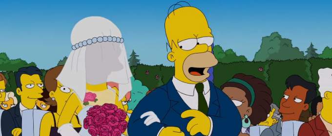 Фрагмент «Гомер ведет невесту к алтарю» (31 сезон, 11 серия)