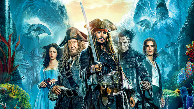 Пятые «Пираты Карибского моря» стали самым успешным дебютом украинского проката