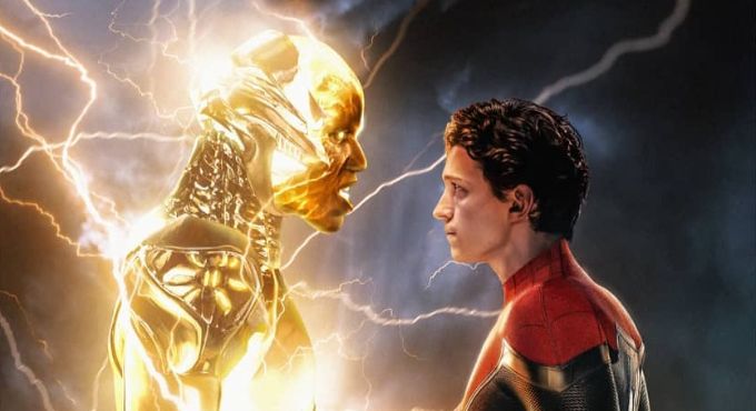 Человек-паук сталкивается с Электро на новом фан-арте своего третьего сольника