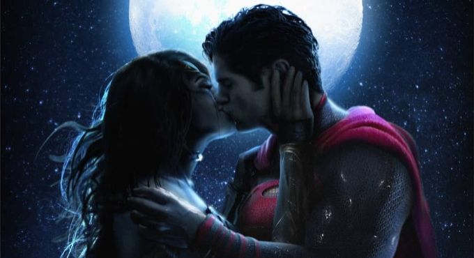 Фан-арт дня: Супермен и Чудо-женщина целуются на романтическом фан-арте DCEU
