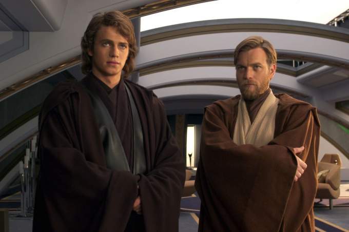 Зірки «Зоряних війн» Юен МакГрегор та Гейден Крістенсен возз'єдналися під час промо-туру серіалу «Обі-Ван Кенобі»