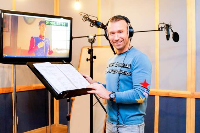 Олег Винник озвучив головного героя мультфільму «Зачарований принц»