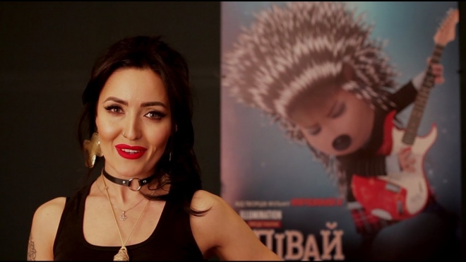Анна Добриднєва запрошує на анімацію «Співай» (український дубляж)
