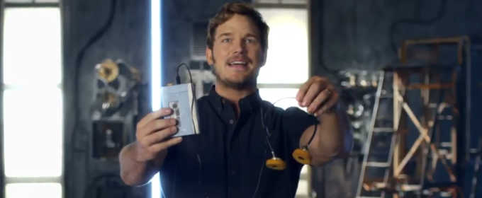 Промо «Зоряний лорд представляє плеєр Walkman»