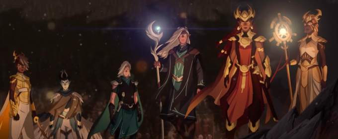 Второй трейлер мультсериала «Принц-дракон» показывает больше эльфов