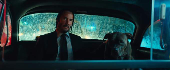 Киану Ривз прощается со своим псом в первом фрагменте фильма «Джон Уик 3»