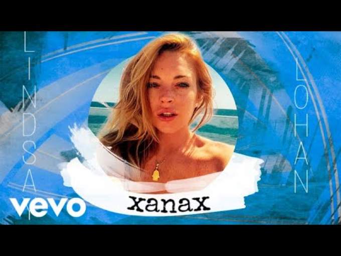 Линдси Лохан представила свою новую песню «Xanax» после 11-летнего перерыва