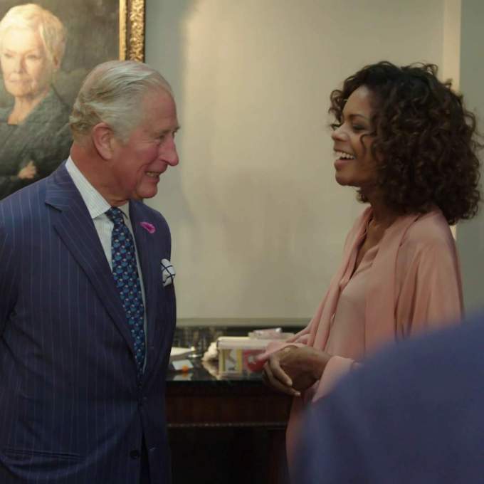 Принц Чарльз на съемках «007: Не время умирать»