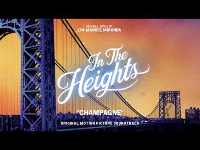 Melissa Barrera, Anthony Ramos — «Champagne» (саундтрек «На высотах Нью-Йорка»)