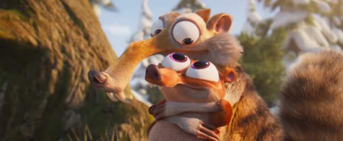 Смотрите трейлер нового мультсериала от Disney о белке из «Ледникового периода»