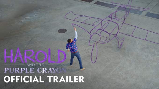 Трейлер Harold and the Purple Crayon