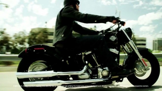 Рекламный ролик Harley Davidson